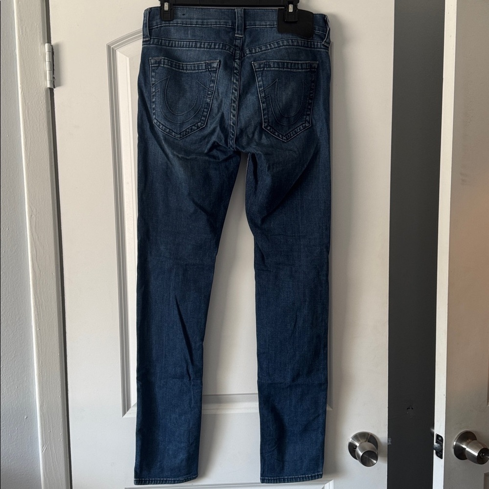 True Religion Men’s Rocco relaxed skinny jeans streetwear skater preppy